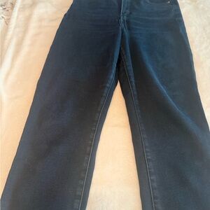 Express Midnight Blue Cropped Jeans